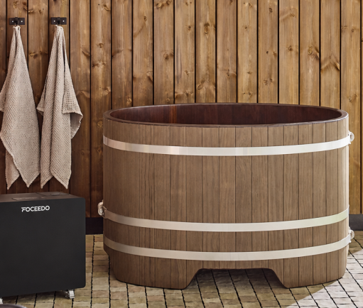 Holzwanne, Holzbadewanne, Holz-Badewanne, Kebony, Foceedo